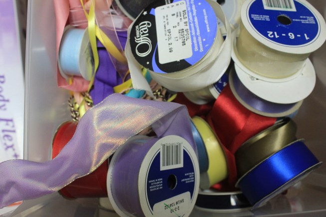 A Craft Room Rediscovered Part 4 - messy ribbon drawer