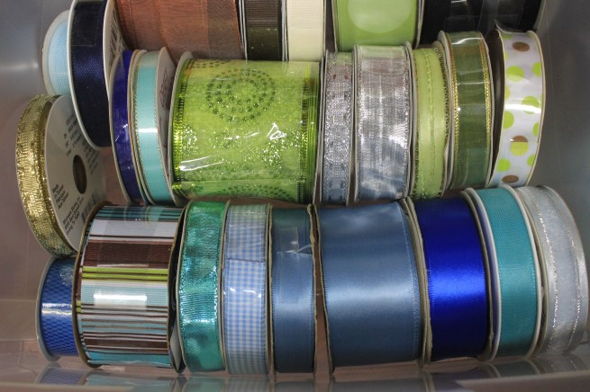 A Craft Room Rediscovered Part 4 - organized ribbon drawer