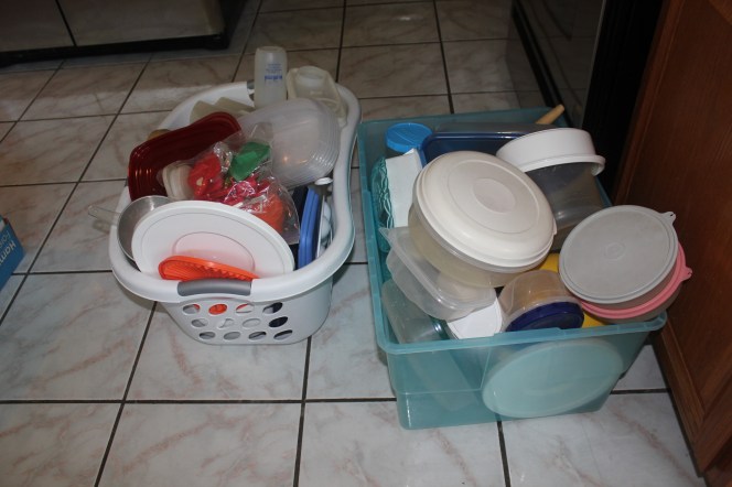 Tupperware and Troubled Corners - all that tupperware