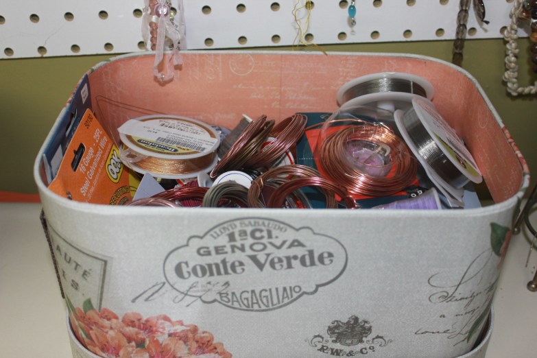 A Craft Room Rediscovered Part 6 - more wire