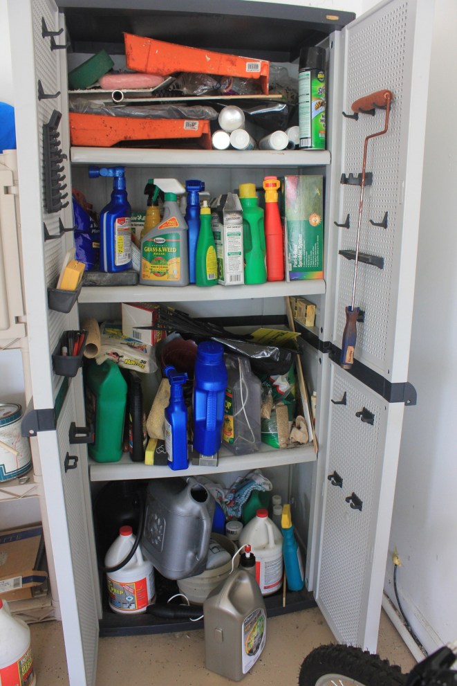 Tidy up that garage space - undesignated cabinet