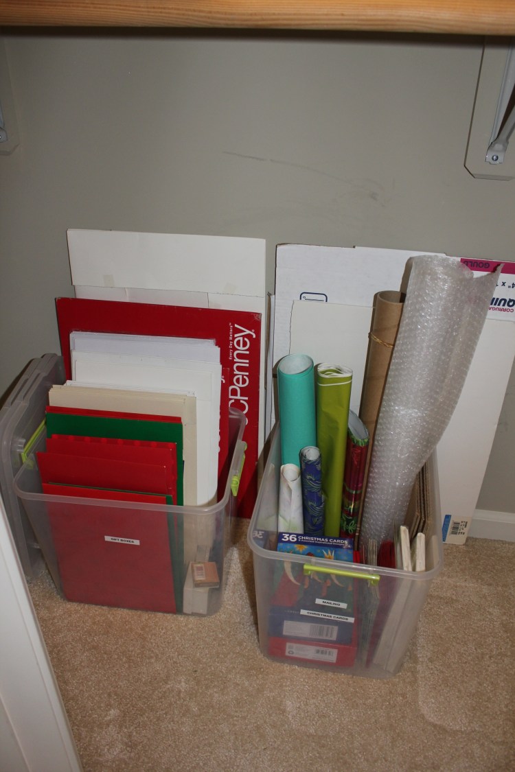 Congetsted Closet Turned Creative Corner - organized inside the door