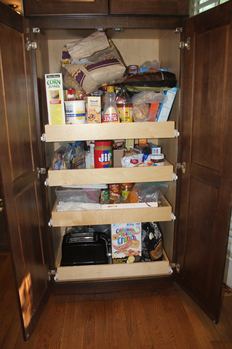 A Maximized Pantry - messy pantry