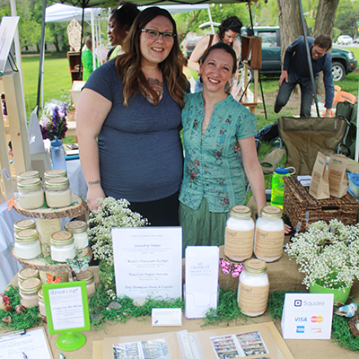 Organizing your Booth for a Craft Fair - Nicole and Shawna