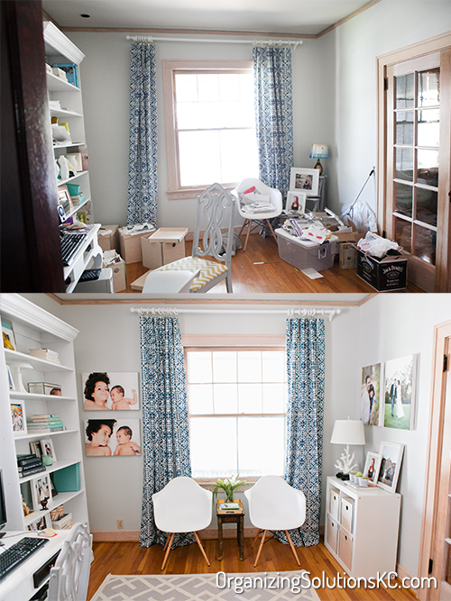 Photographers Home Office - Before and After 2