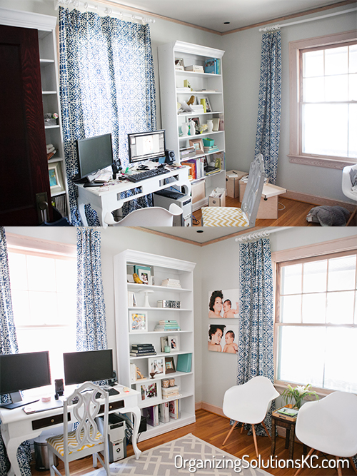 Photographers Home Office - Before and After 3